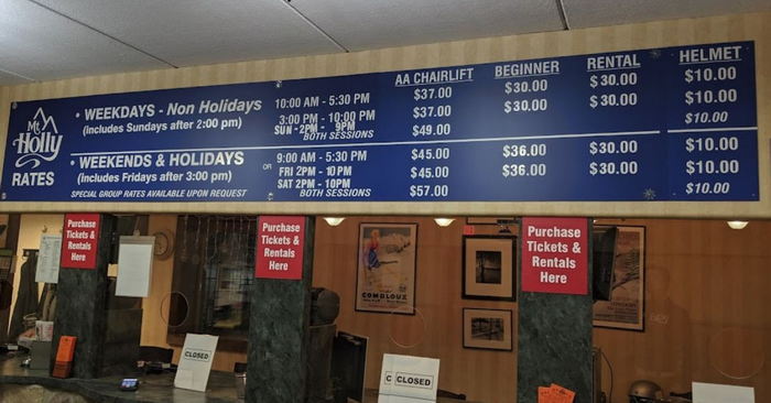Mt Holly Ski & Snowboard Resort - Web Listing (newer photo)